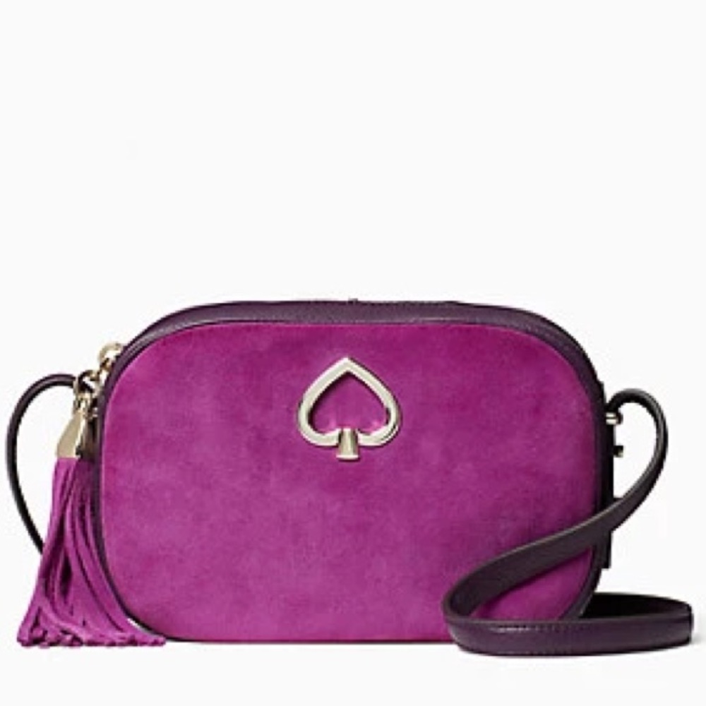 Kate Spade Suede Camera Bag